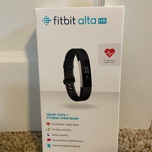 Fitbit Alta Hr with original packaging+extra band!